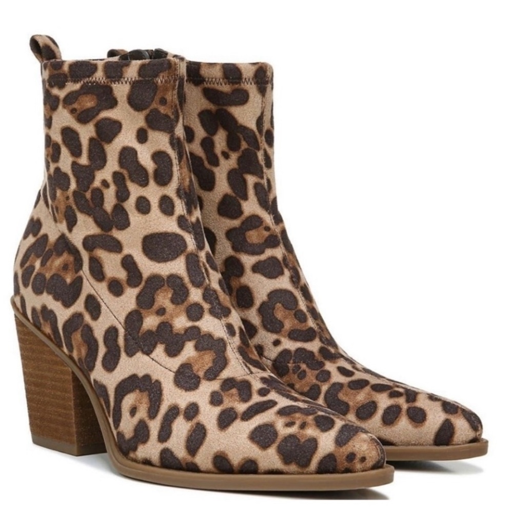 EUC Soul Naturalizer “Melodi” Cheetah print bootie, with box size 8